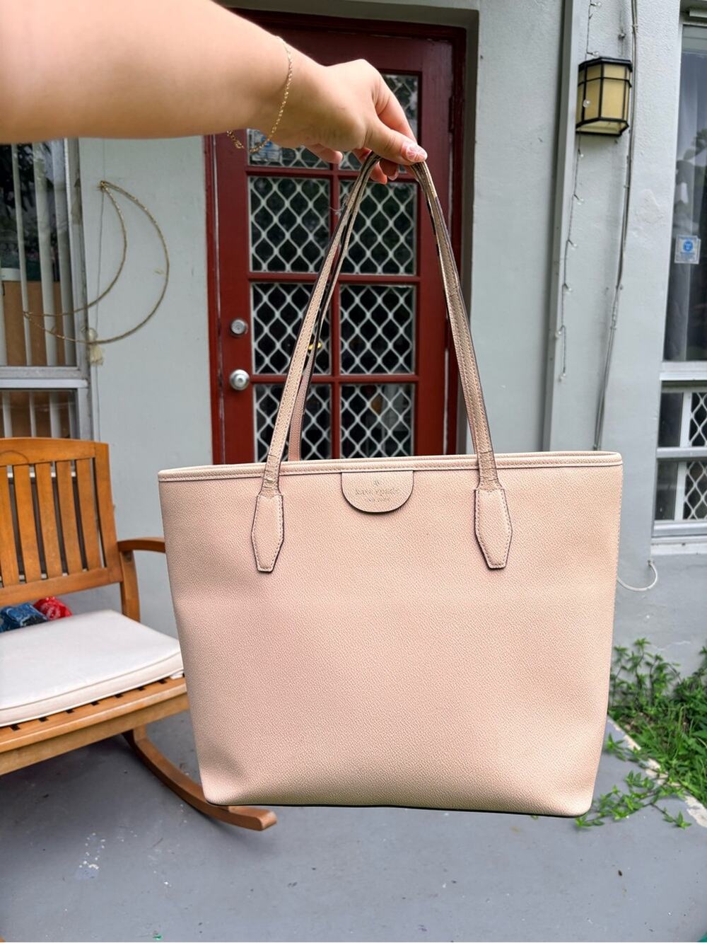 kate spade Blush Pink Leather Tote